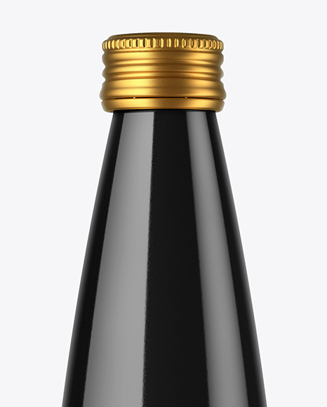 Glossy Ceramic Bottle Mockup PSD #2