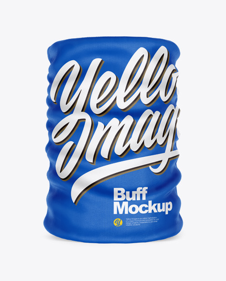 Download Buff Mockup In Apparel Mockups On Yellow Images Object Mockups