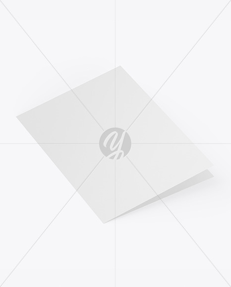 Textured Brochure Mockup PSD #3