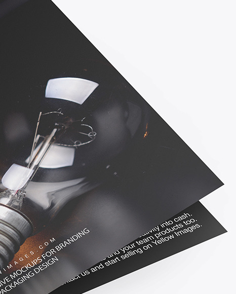 Brochure Mockup PSD #1