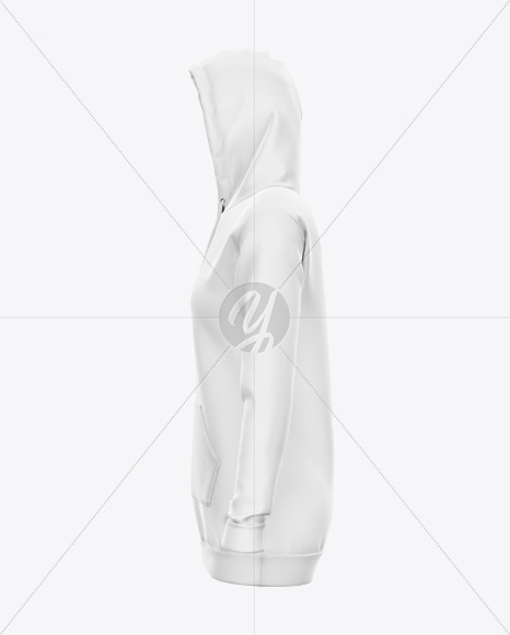 Download Zipped Hoodie Mockup Left Side View In Apparel Mockups On Yellow Images Object Mockups