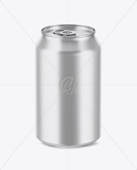 Download 350ml Matte Aluminium Can Mockup In Can Mockups On Yellow Images Object Mockups PSD Mockup Templates