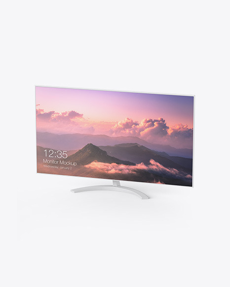 Monitor Mockup PSD #2