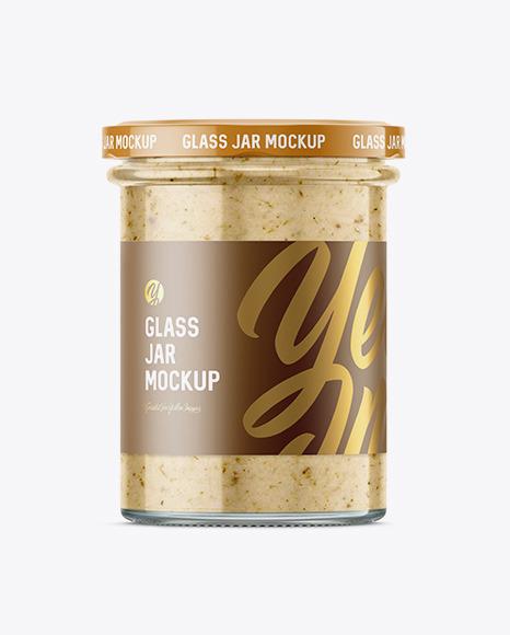 Download Peanut Butter Jar Psd Mockup Yellowimages