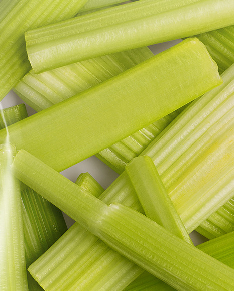 Plastic Bag With Celery Mockup In Bag Sack Mockups On Yellow Images Object Mockups