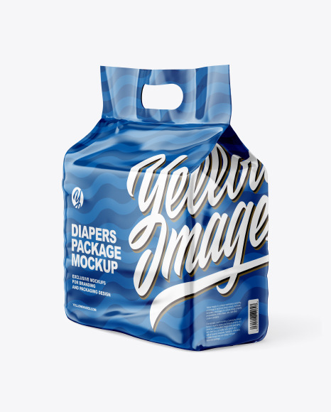 Download Detergent Pouch Mockup