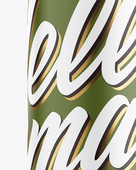 Matte Spray Bottle Mockup PSD #6