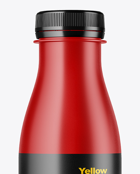 Matte Bottle Mockup PSD #2