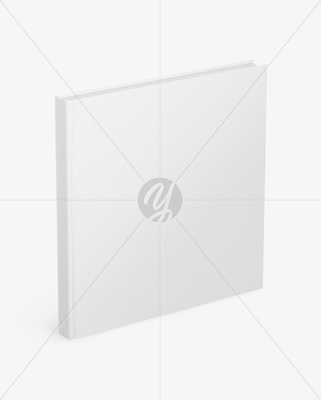 Book w  Fabric Cover Mockup   High Angle View PSD #1