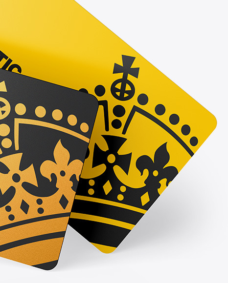 Two Plastic Cards PSD #1