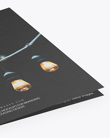 Textured Brochure Mockup PSD #1