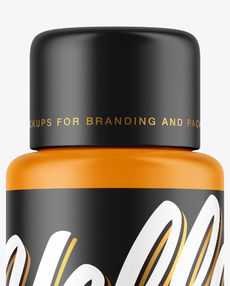 Matte Cosmetic Bottle Mockup PSD #2