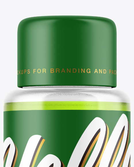 Clear Cosmetic Bottle Mockup PSD #2