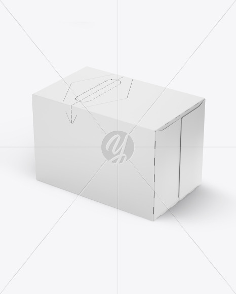 Download Carton Box Mockup in Box Mockups on Yellow Images Object ...