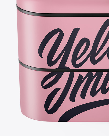 Download Free Matte Lunch Box Mockup In Box Mockups On Yellow Images Object Mockups Free Mockup Templates.