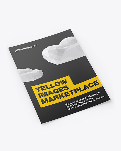 Download Free Mockup A4 Brochure Yellowimages