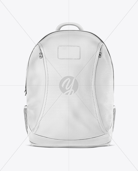 Backpack Mockup Front View In Apparel Mockups On Yellow Images Object Mockups