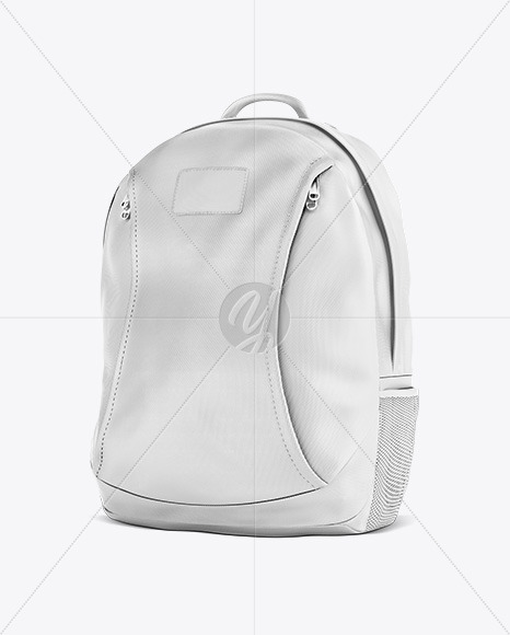 Download Backpack Mockup Front View In Apparel Mockups On Yellow Images Object Mockups