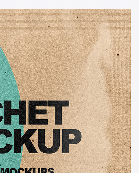 Kraft Sachet Mockup PSD #6