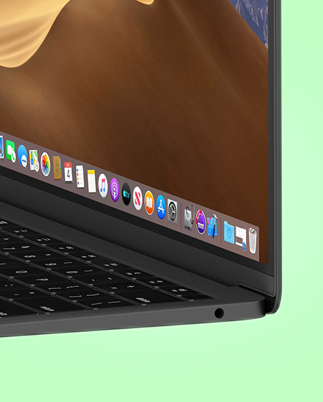 Macbook Clay Mockup Free