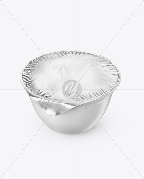 Download Matte Plastic Cup With Foil Lid Mockup In Cup Bowl Mockups On Yellow Images Object Mockups PSD Mockup Templates