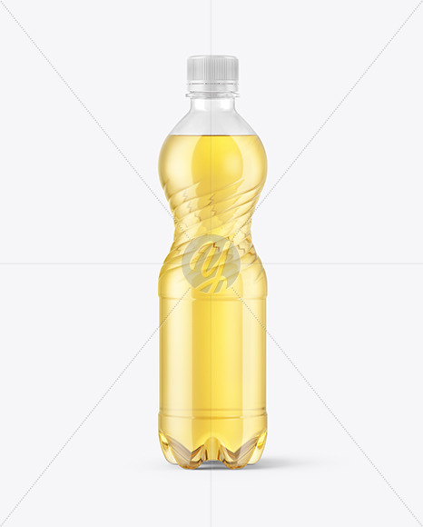 Download 500ml Pet Green Tea Bottle Mockup In Bottle Mockups On Yellow Images Object Mockups PSD Mockup Templates