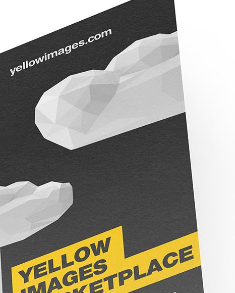 Textured Brochure Mockup PSD #1