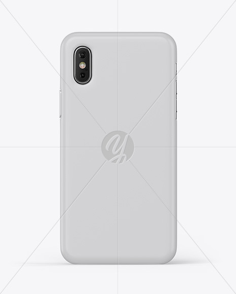 Free iPhone X Matte Case Mockup Device Mockups