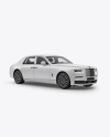 Luxury Car Mockup - Half Side View