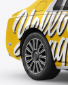 Luxury Car Mockup - Half Side View