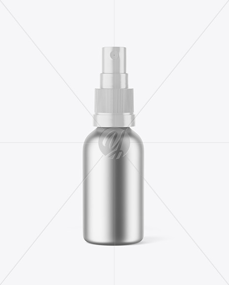 Download Metallic Shampoo Bottle Psd Mockup Yellowimages