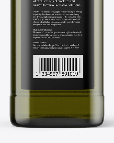 Download Green Glass Olive Oil Bottle Mockup In Bottle Mockups On Yellow Images Object Mockups Yellowimages Mockups