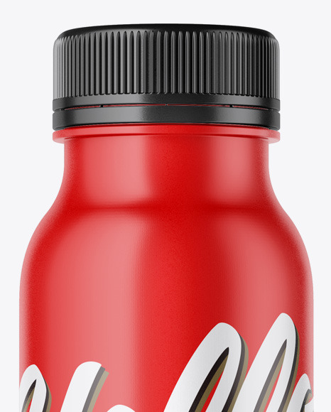 Matte Bottle Mockup PSD #2
