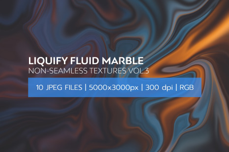 Liquify Fluid Marble - Non-Seamless Textures Vol.3