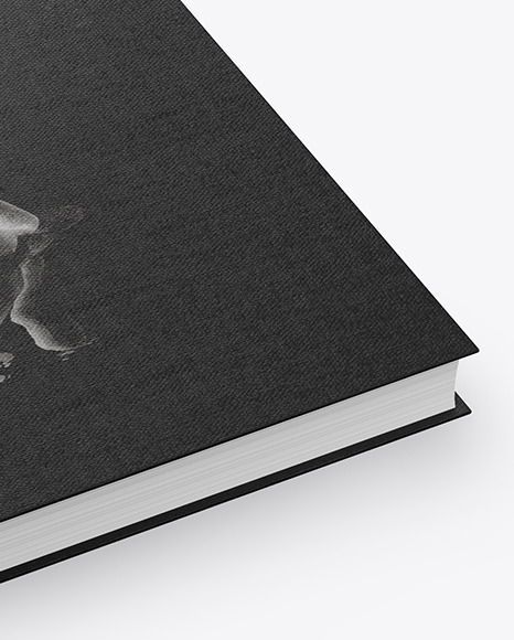 Book w  Fabric Cover Mockup   High Angle Shot PSD #5