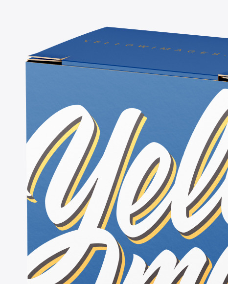 Paper Box Mockup PSD #2