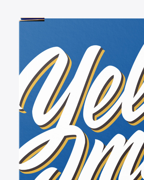 Paper Box Mockup PSD #2