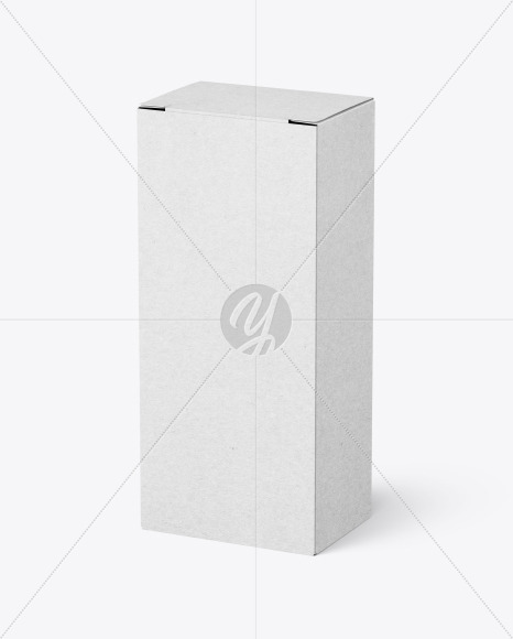 Kraft Paper Box Mockup PSD #3