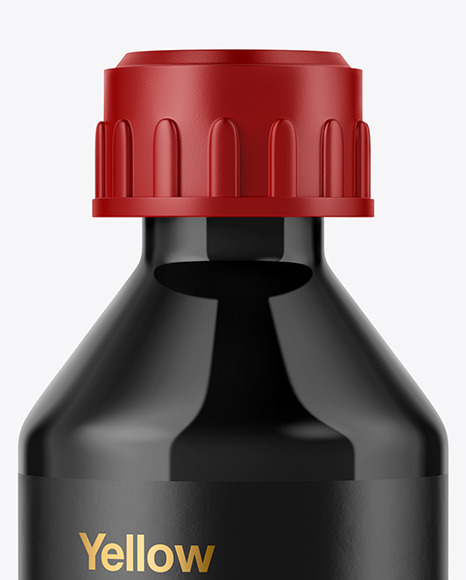 Glossy Bottle Mockup PSD #2