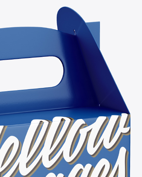 Paper Box Mockup PSD #1