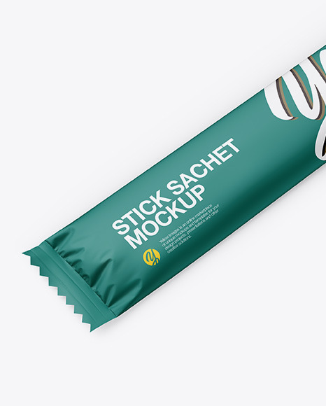 Matte Stick Sachet - Half Side View