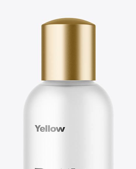 Frosted Bottle Mockup PSD #2