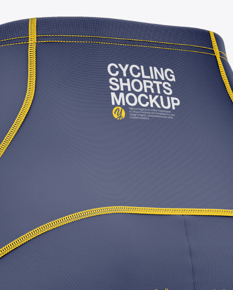 Women S Cycling Shorts Mockup In Apparel Mockups On Yellow Images Object Mockups