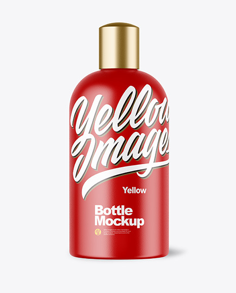 Download Matte Bottle Mockup In Bottle Mockups On Yellow Images Object Mockups PSD Mockup Templates