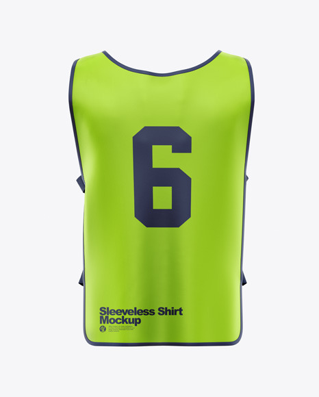 Sleeveless Shirt Mockup in Apparel Mockups on Yellow Images Object Mockups