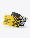 Two Business Cards Mockup