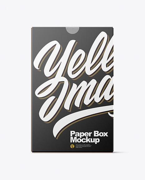 Paper Box Mockup