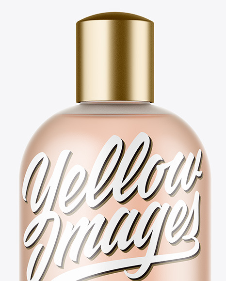 Frosted Bottle Mockup PSD #2