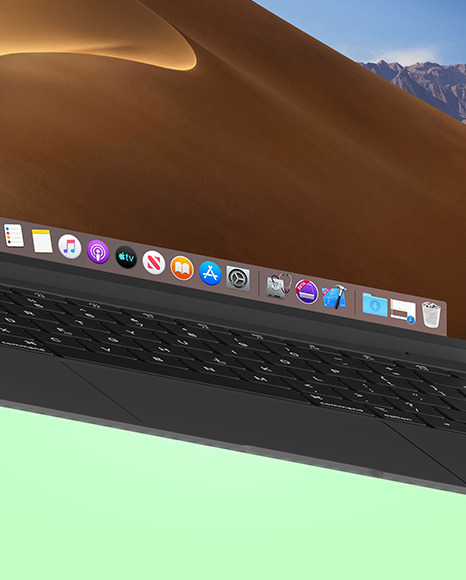 Clay Macbook Air Mockup