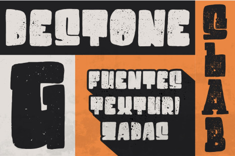 Destone Font [Regular &amp; Slab Serif]